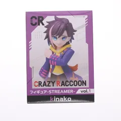 GiGOグループ限定 kinako(きなこ) Crazy Raccoon(クレイジーラクーン) フィギュア-STREAMER-Vol.1 〜GiGOグループのお店限定〜 プライズ フクヤ