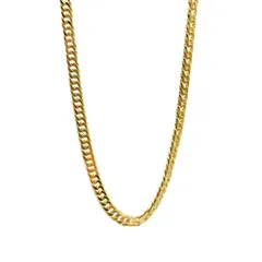 喜平 ネックレス 18金 50㎝ 10g ダブル6面 造幣局刻印付き W6面 K18 メンズ レディース 750 国産ジュエリー 日本製