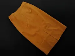 UNITED ARROWS ユナイテッドアローズ スウェード調 ロング タイト スカート size36/ベージュ ◇■ レディース