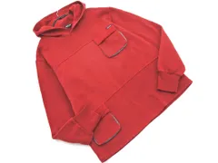 COMME CA ISM コムサイズム 裏起毛 プルオーバー パーカー sizeL/赤 ◇■ メンズ