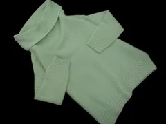 la.f... ラエフ ロートレアモン ウール混 タートルネック ニット セーター size2S/ミント ◇■ レディース