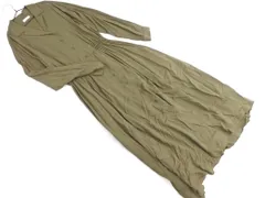 LOWRYS FARM ローリーズファーム ロング シャツ ワンピース sizeL/カーキ ◇■ レディース