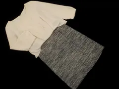 UNITED ARROWS ユナイテッドアローズ ドッキング ワンピース size38/黒ｘベージュ ◇■ レディース