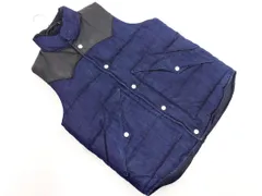 JOURNAL STANDARD ジャーナルスタンダード デニム 切替 ダウンベスト sizeM/濃紺 ◇■ メンズ