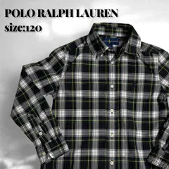 ★極美品★【RALPH LAUREN】ラルフローレン キッズ チェックシャツ 120cm
