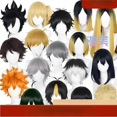 新品、未使用 漫美 ハイキュー!! 及川徹 谷地仁花 日向翔陽 菅原孝支 影山飛雄 コスプレウィッグ