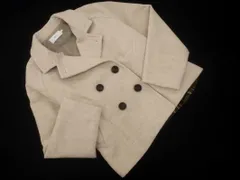 AZUL BY MOUSSY アズールバイマウジー チェック 切替 ジャケット sizeS/ベージュ ◇■ レディース