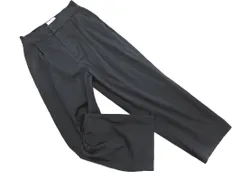 UNITED ARROWS ユナイテッドアローズ MARW マルゥ ワイド テーパード パンツ size38/黒 ■■ レディース