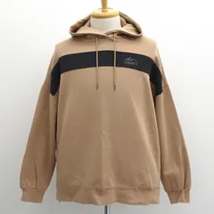 CAMP7 / キャンプセブン ◆プルオーバーパーカー/ロゴ/ブラウン×ブラック/L CP42240006 【メンズ/MEN/男性/ボーイズ/紳士】 メンズファッション【中古】 