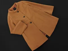 TOMORROWLAND トゥモローランド カシミヤ混 切替 コート size38/ベージュ ◇■ レディース