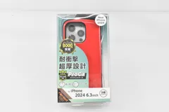 レイ・アウト	iPhone 16 Pro Like STD ProCa 耐衝撃 バンパー 超厚HBケース/レッド スマホケースのサムネイル