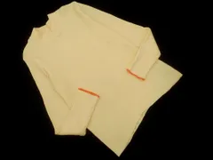 Discoat ディスコート リブ モックネック ニット セーター sizeL/アイボリー ◇■ レディース