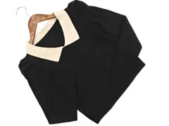 GRL グレイル 襟付き ニット セーター sizeS/黒 ◇■ レディース