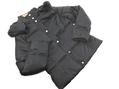 PROFILE プロフィール ファー フード ジャケット size38/黒 ◆■ レディース