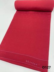 野蚕糸 インドムガシルク 全通 洒落袋帯 アッサム原産 横段 正絹 Q918