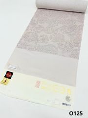 手刺繍 百合 訪問着 付け下げ 反物 紋意匠 金糸 正絹 K333 - メルカリ