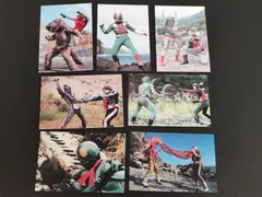 aca461 075 仮面ライダーアマゾンvsカショジャシ怪人 074 仮面ライダーV3 072 仮面ライダーXvsカゲバイキング 仮面ライダーチップスR カルビー × Magazine Z マガジンZ カード まとめ