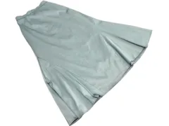 KBF ケービーエフ アーバンリサーチ サテン マーメイド スカート sizeONE/緑 ■■ レディース