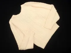 GRL グレイル リボン ケーブル編み ニット セーター sizeS/アイボリー ◇■ レディース