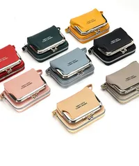 ミニ財布 がま口財布 コインケース付きカードケース