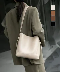 トートバッグ PUレザー 仕切り