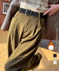 コーデュロイパンツ裏起毛ノーマル2タイプ