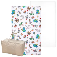 ディズニー ピクサー お昼寝布団 保育園 3点セット 70×120cm トイストーリー 吸水 ファスナー 固わたマット 防水撥水バッグ ネームタグ 新品 キッズ ウッディ バズ・ライトイヤー ホワイト un doudou OHF NZ3028-3
