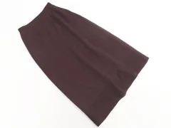 Leilian レリアン ウール混 ロング スカート size9/ボルドー ◇■ レディース