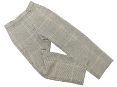 UNITED ARROWS ユナイテッドアローズ ウール100% グレンチェック パンツ size36/グレー ◇■ レディース