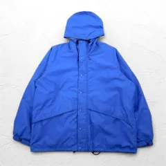 L.L.Bean 90年代 ゴアテックス GORE-TEX シェル マウンテンパーカー レインパーカー XL ブルー ナイロン 防水 メッシュライナー ドローコード 2448