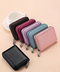 二つ折り財布 ウォレット PUレザー 軽量カードケース