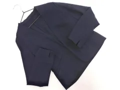 INDEX インデックス ノーカラー ジャケット sizeS/紺 ◇■ レディース