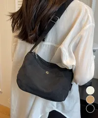 ショルダーバッグ キャンバス レディース
