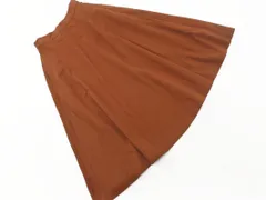 URBAN RESEARCH DOORS アーバンリサーチドアーズ フレア スカート sizeONE/茶 ◇■ レディース