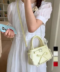 ショルダーバッグ 小さめ フェイクレザー