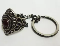 【中古】銀製品・指輪・アクセサリー(キャラクター) ミュリンの指輪 キーチェーン付きメタルアクセサリー 「PS2ソフト ヴァルキリープロファイル2 シルメリア」 初回限定版同梱品