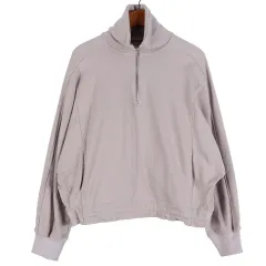 モハン MOHAN ハーフジップ スウェット ウィメンズS / k1354