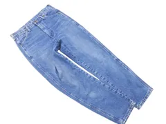 Wrangler ラングラー テーパード デニムパンツ sizeM/青 ■■ レディース