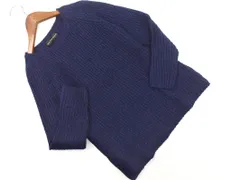 green label relaxing グリーンレーベルリラクシング ユナイテッドアローズ ウール混 ニット セーター 青 ◇■ レディース