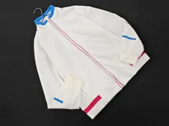 adidas アディダス ジップアップ ジャケット sizeS/白ｘ水色ｘピンク ◇■ レディース