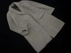 N. エヌ ナチュラルビューティーベーシック アンゴラ混 チェスター コート sizeS/グレー ◇■ レディース