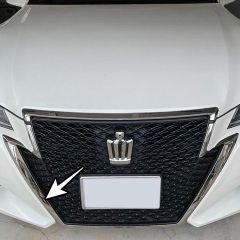 新品 トヨタ純正 クラウン 220 RSリミテッド2 漆黒メッキ バンパー