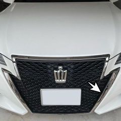 トヨタ純正 クラウン アスリート 210 後期 フロント グリル モール