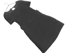 KUMIKYOKU 組曲 ウール100% ワンピース size2/黒 ◇■ レディース