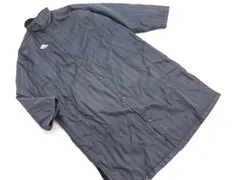 adidas アディダス ナイロン 裏ボア 中綿 ベンチ コート sizeL/グレー ◇■ メンズ