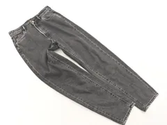 ZARA TRF ザラ トラファ USED加工 デニムパンツ size34/黒 ■■ レディース
