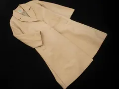 nano universe ナノユニバース ウール混 チェスター コート size36/ベージュ ◇■ レディース