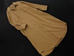 green label relaxing グリーンレーベルリラクシング ユナイテッドアローズ シャツ ワンピース ベージュ ◇■ レディース