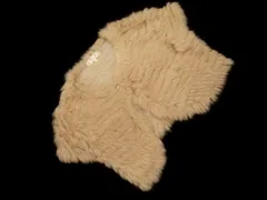 KUMIKYOKU 組曲 PRIER ラビットファー ボレロ カーディガン size2/ベージュ ◇■ レディース