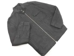 COMME CA ISM コムサイズム ジップアップ Gジャン デニム ジャケット sizeL/紺 ◇■ レディース